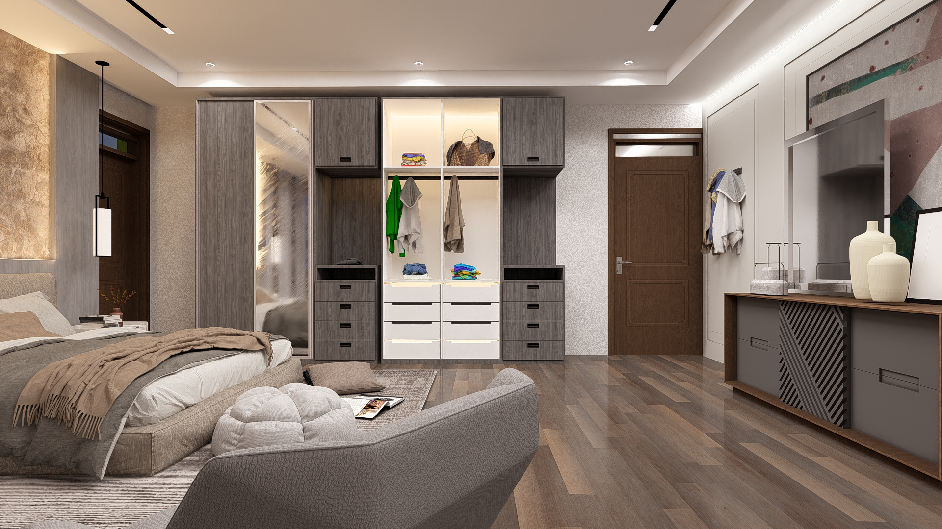 Luxury master bedroom 4